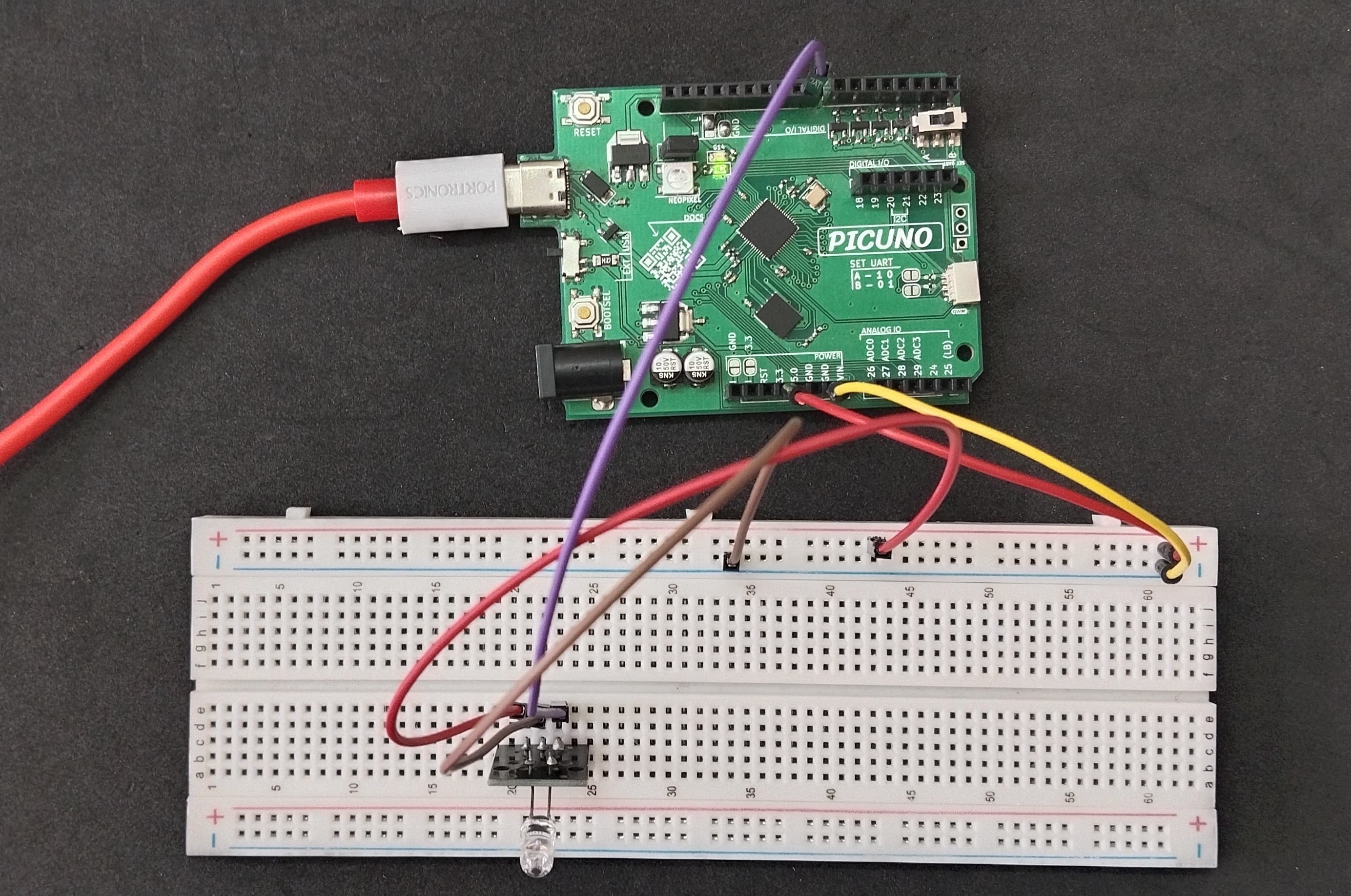 Morse Code IR Transmitter