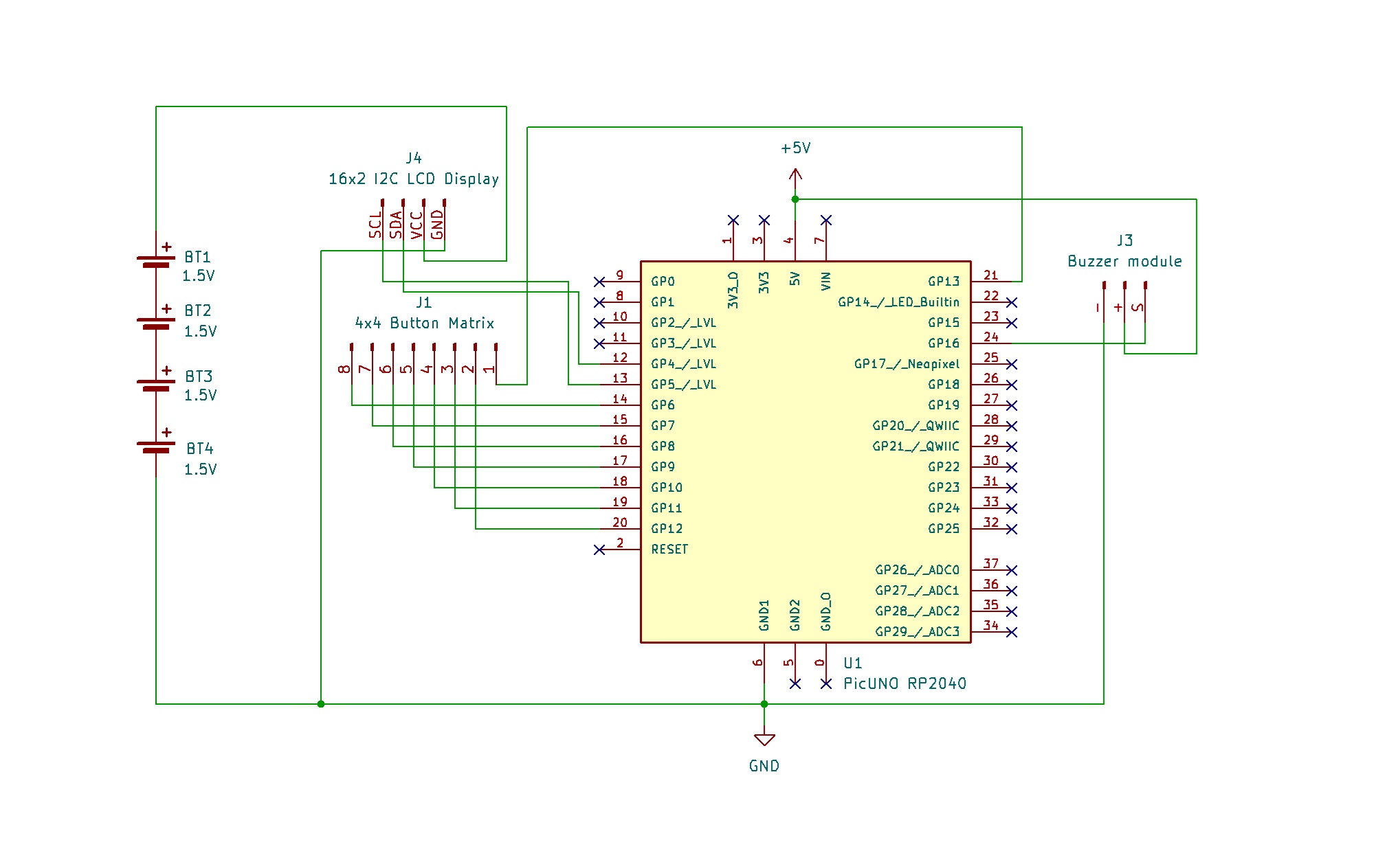 Keypad Electronic Piano