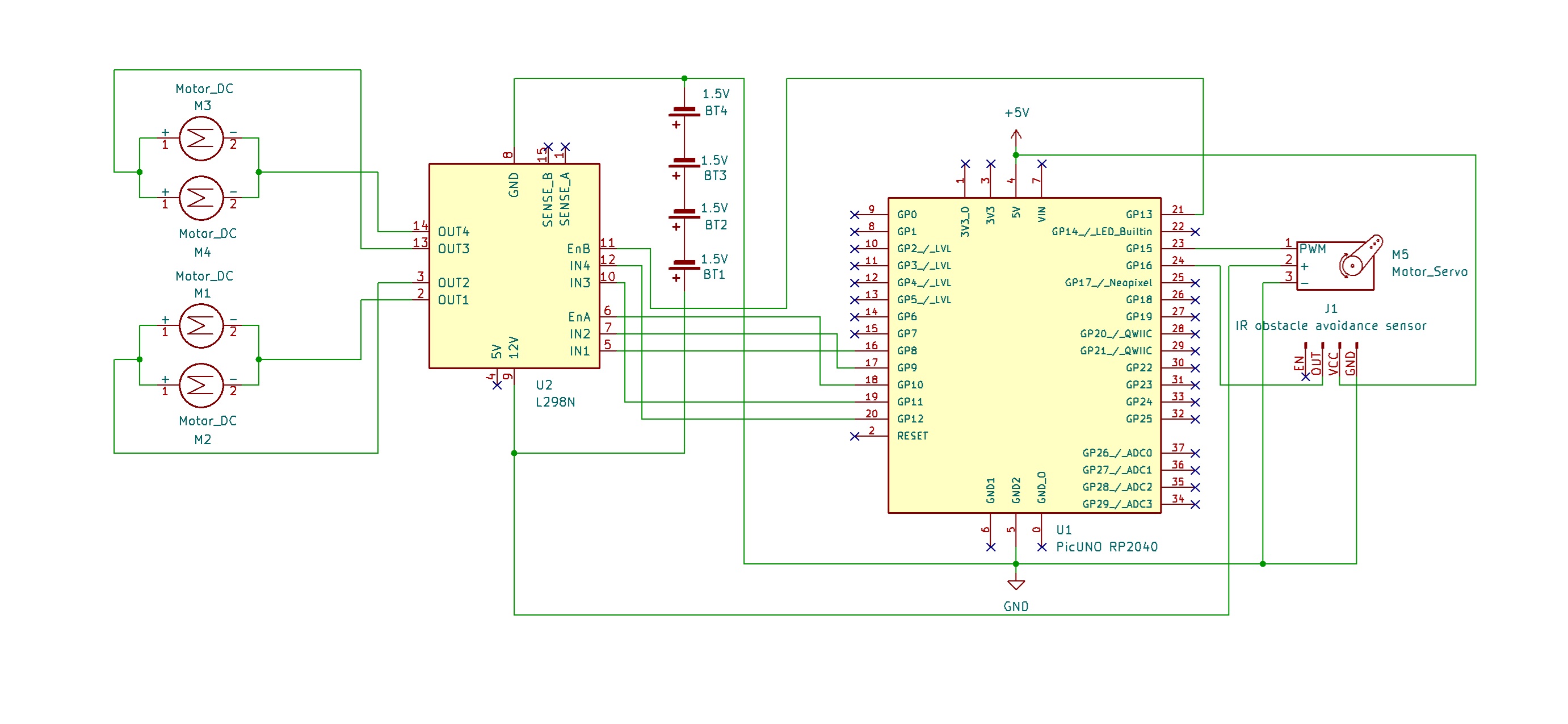 Autonomous Obstacle Avoiding Robot